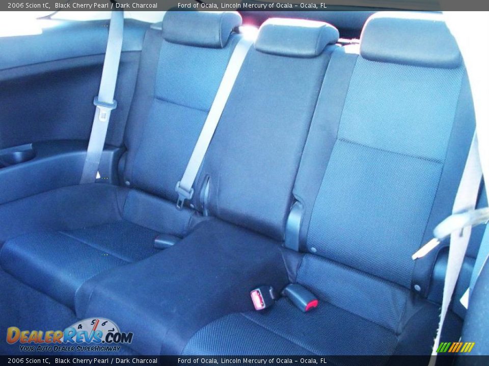 2006 Scion tC Black Cherry Pearl / Dark Charcoal Photo #14