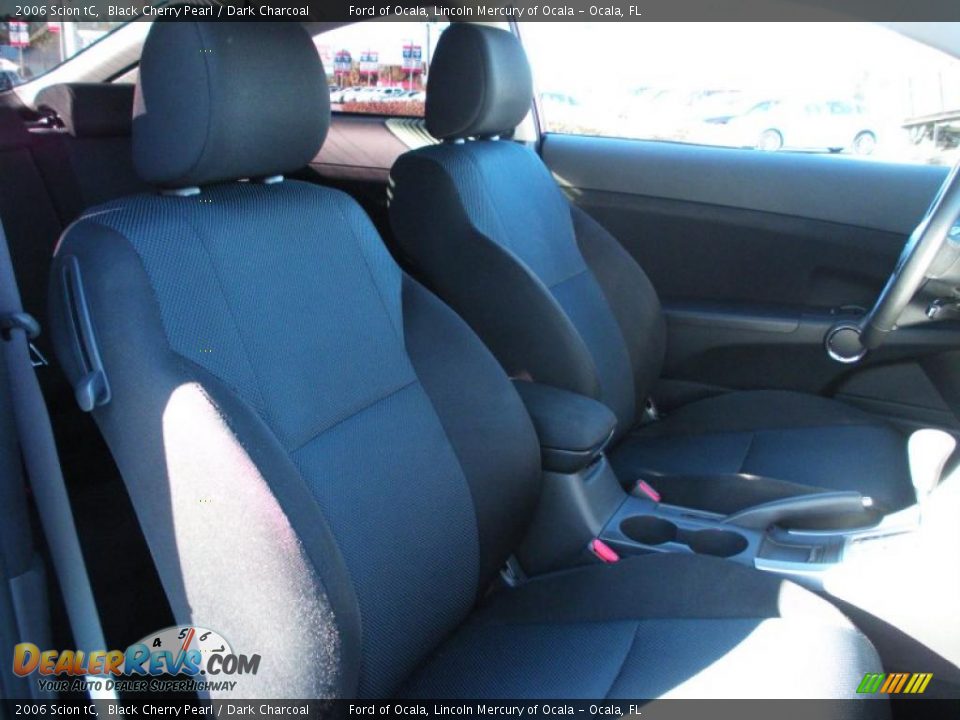 2006 Scion tC Black Cherry Pearl / Dark Charcoal Photo #16