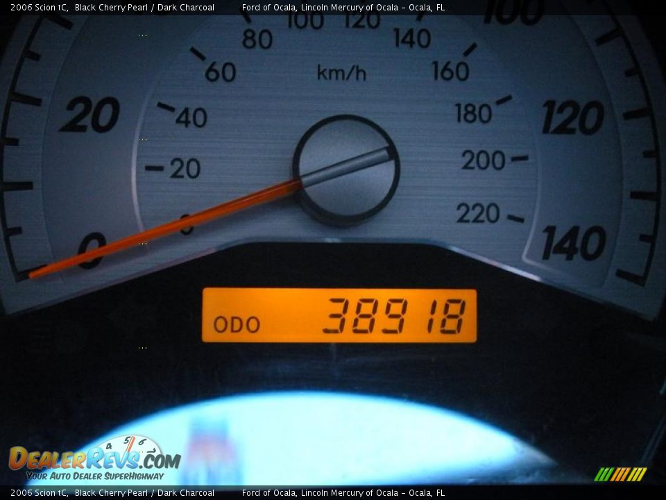 2006 Scion tC Black Cherry Pearl / Dark Charcoal Photo #21