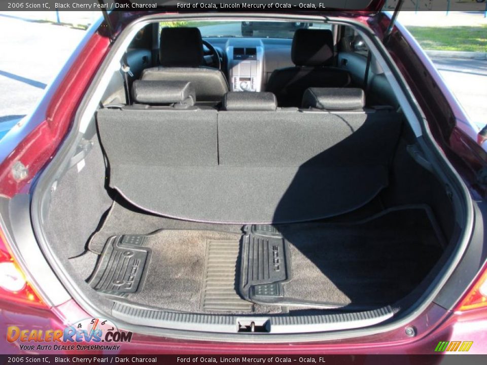 2006 Scion tC Black Cherry Pearl / Dark Charcoal Photo #25