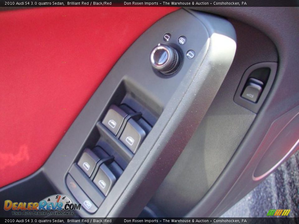 2010 Audi S4 3.0 quattro Sedan Brilliant Red / Black/Red Photo #14