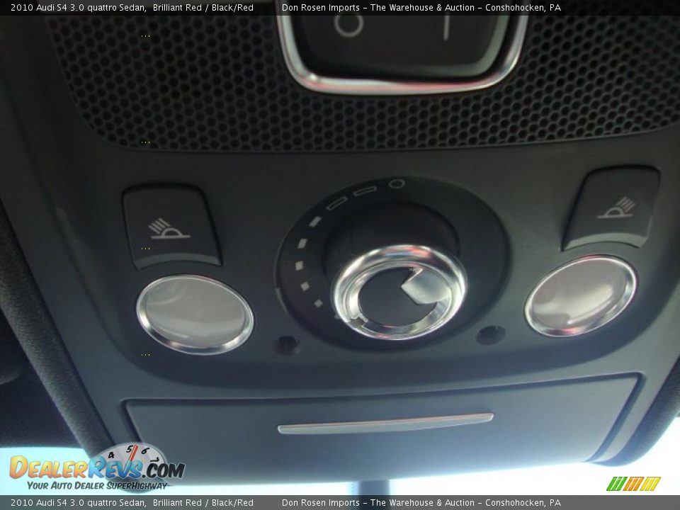 2010 Audi S4 3.0 quattro Sedan Brilliant Red / Black/Red Photo #36