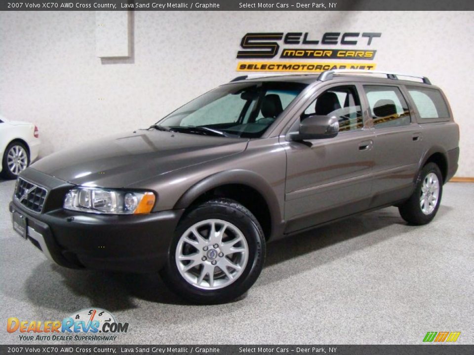 2007 Volvo XC70 AWD Cross Country Lava Sand Grey Metallic / Graphite Photo #1