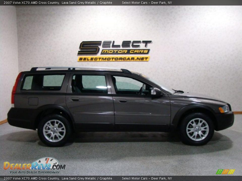 2007 Volvo XC70 AWD Cross Country Lava Sand Grey Metallic / Graphite Photo #4