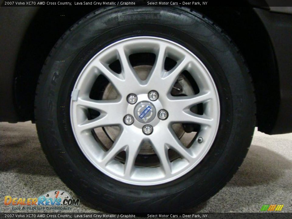 2007 Volvo XC70 AWD Cross Country Lava Sand Grey Metallic / Graphite Photo #6