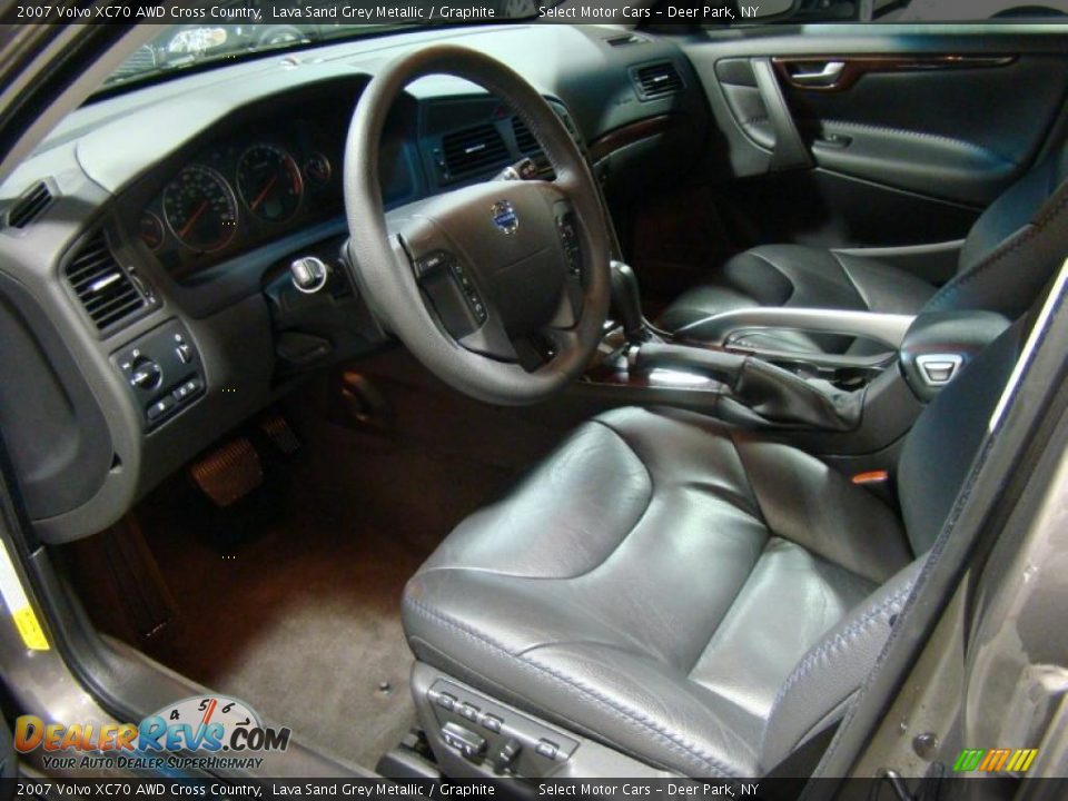 2007 Volvo XC70 AWD Cross Country Lava Sand Grey Metallic / Graphite Photo #8