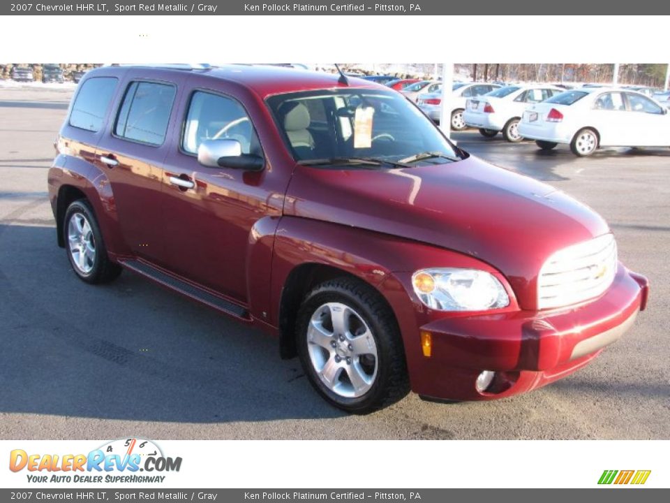 2007 Chevrolet HHR LT Sport Red Metallic / Gray Photo #4