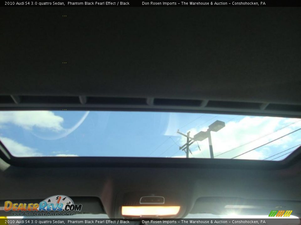 2010 Audi S4 3.0 quattro Sedan Phantom Black Pearl Effect / Black Photo #26