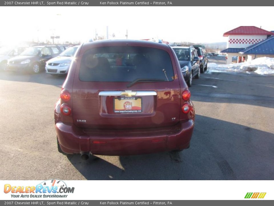 2007 Chevrolet HHR LT Sport Red Metallic / Gray Photo #7