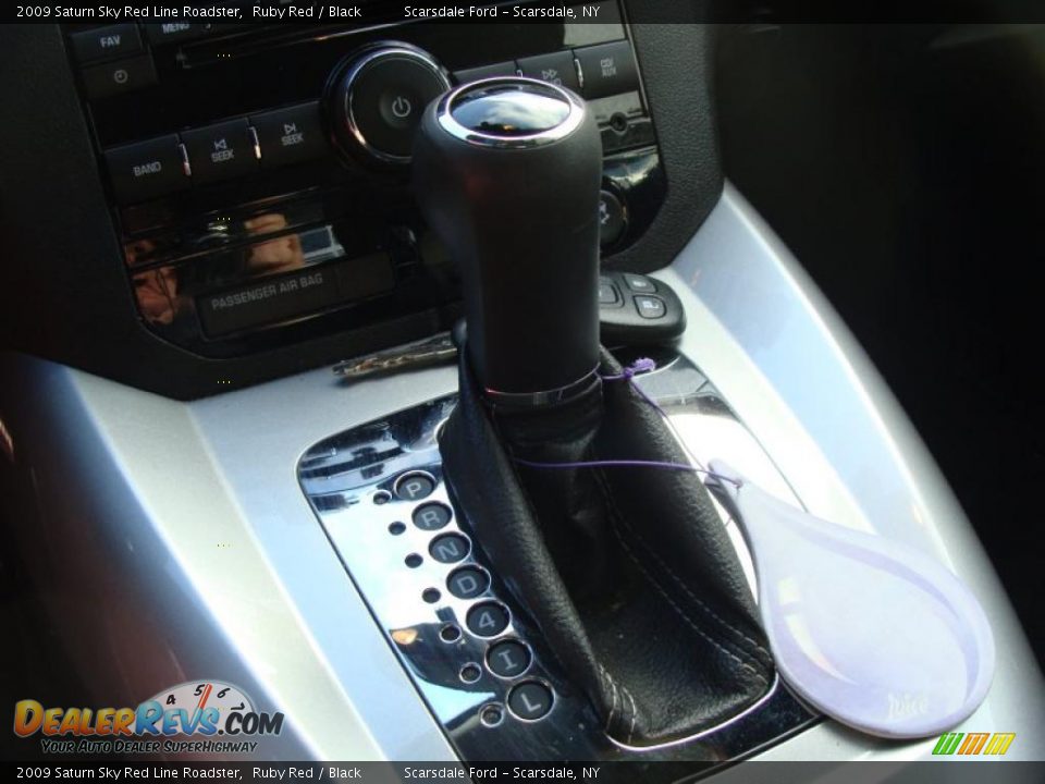 2009 Saturn Sky Red Line Roadster Ruby Red / Black Photo #17