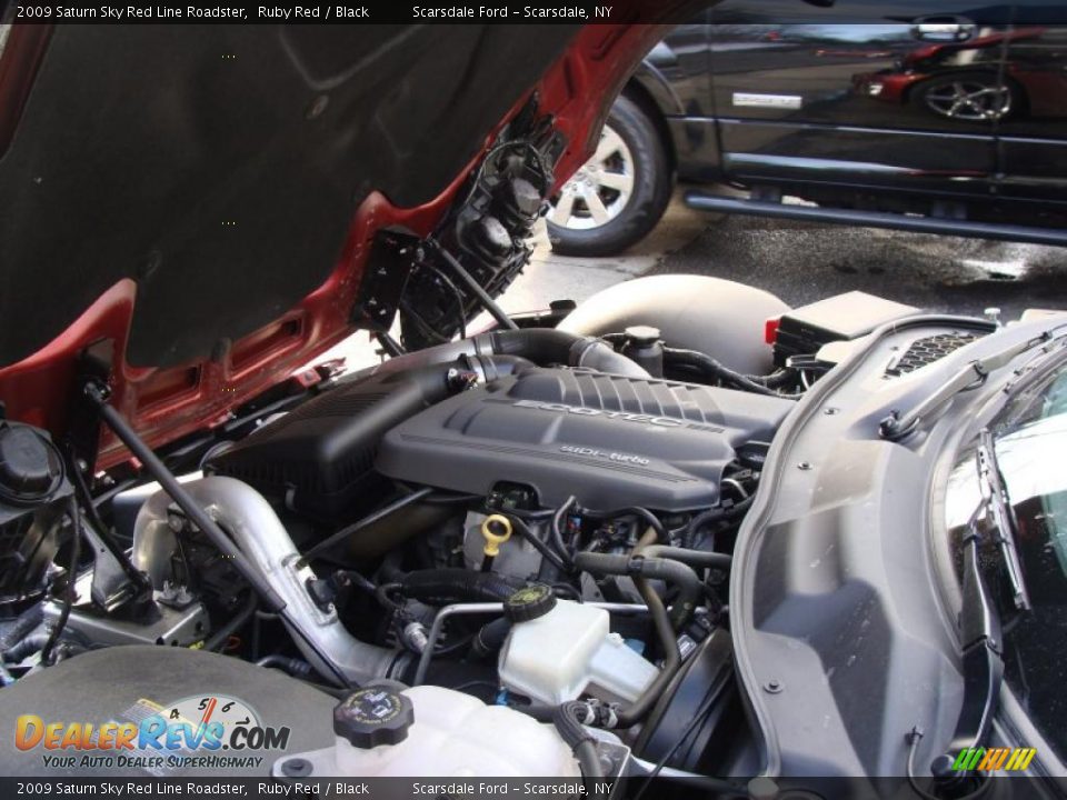 2009 Saturn Sky Red Line Roadster Ruby Red / Black Photo #19
