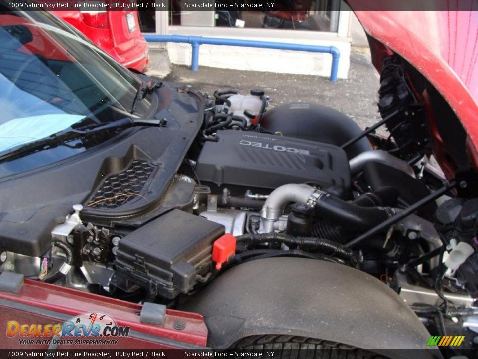 2009 Saturn Sky Red Line Roadster Ruby Red / Black Photo #20