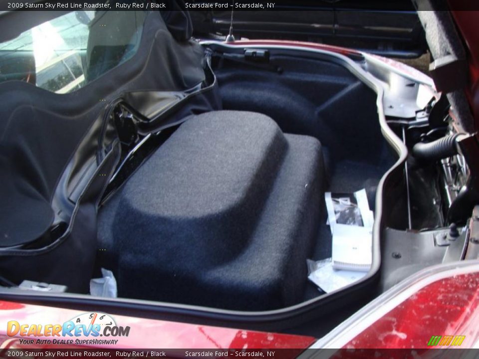 2009 Saturn Sky Red Line Roadster Ruby Red / Black Photo #22