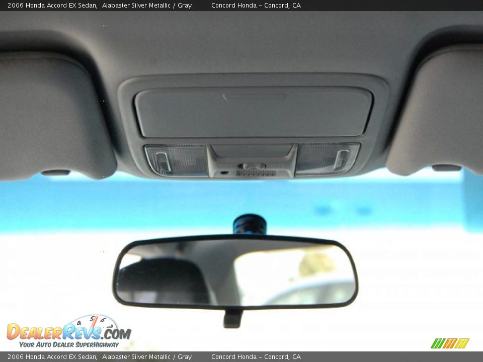 2006 Honda Accord EX Sedan Alabaster Silver Metallic / Gray Photo #14