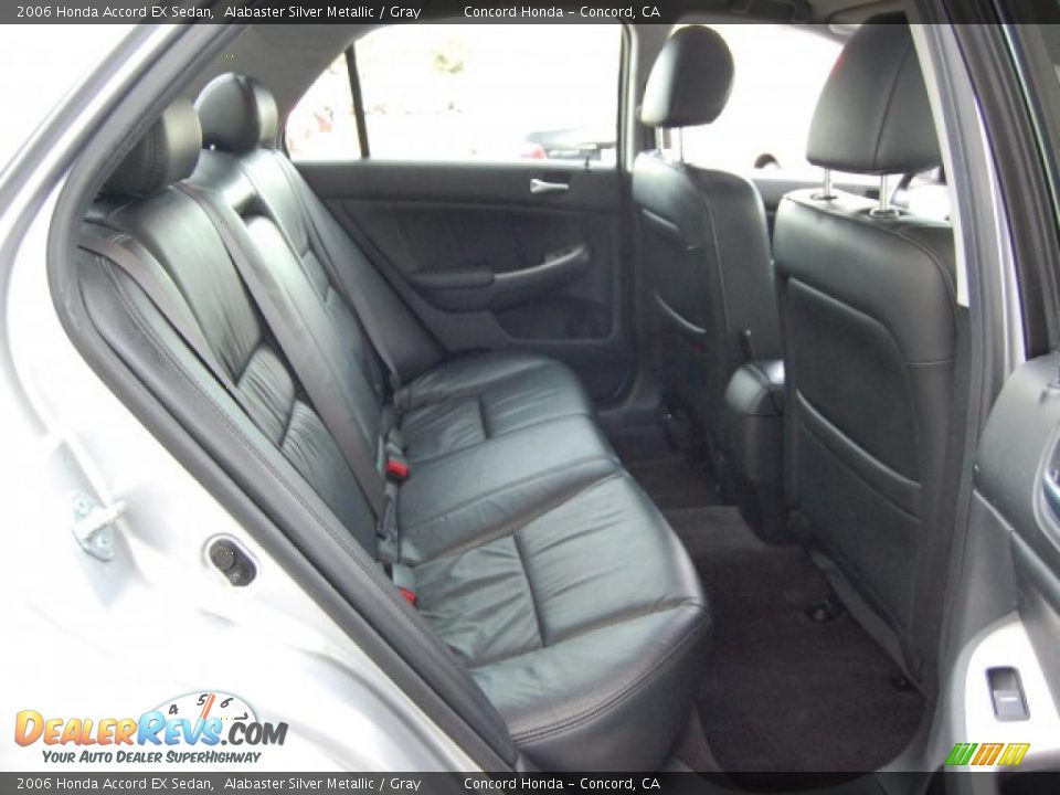 2006 Honda Accord EX Sedan Alabaster Silver Metallic / Gray Photo #15