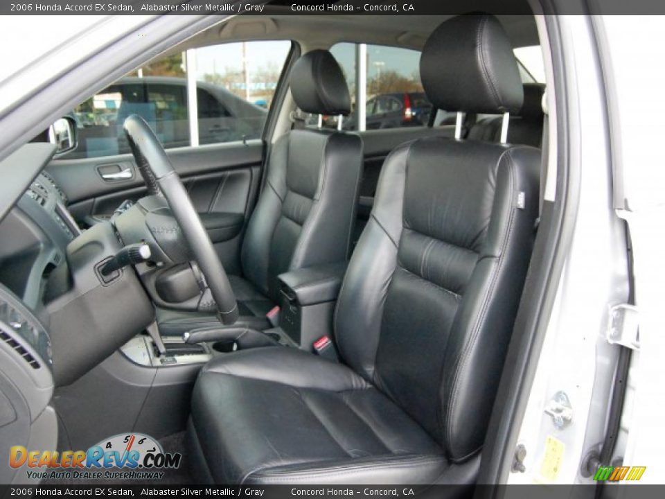 2006 Honda Accord EX Sedan Alabaster Silver Metallic / Gray Photo #23