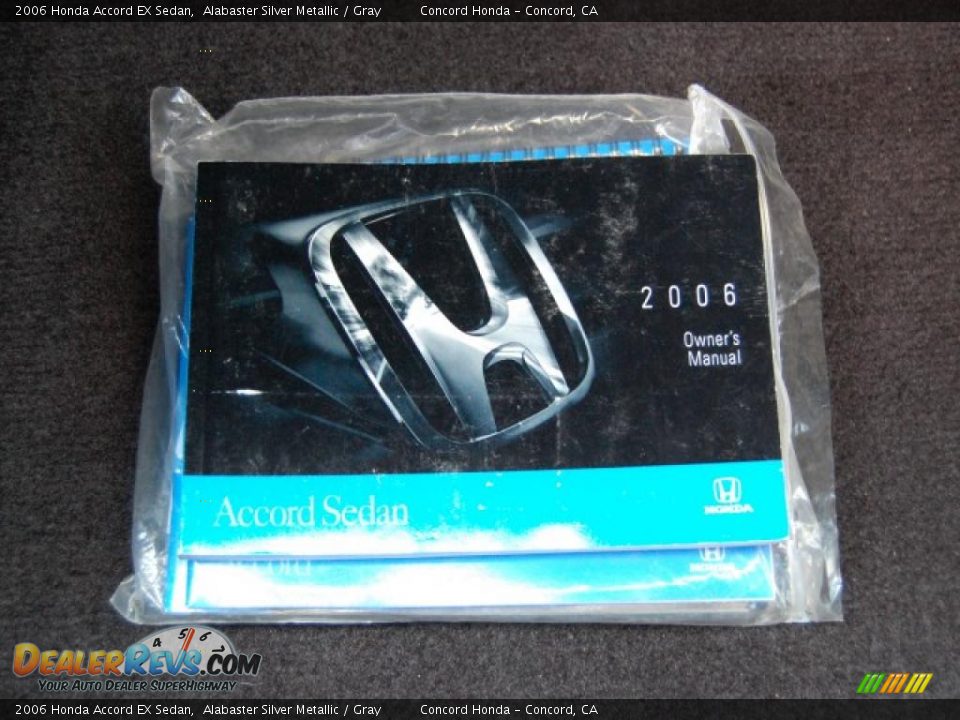 2006 Honda Accord EX Sedan Alabaster Silver Metallic / Gray Photo #25
