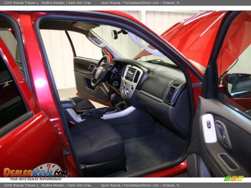 2006 Mazda Tribute s Redfire Metallic / Dark Flint Gray Photo #9
