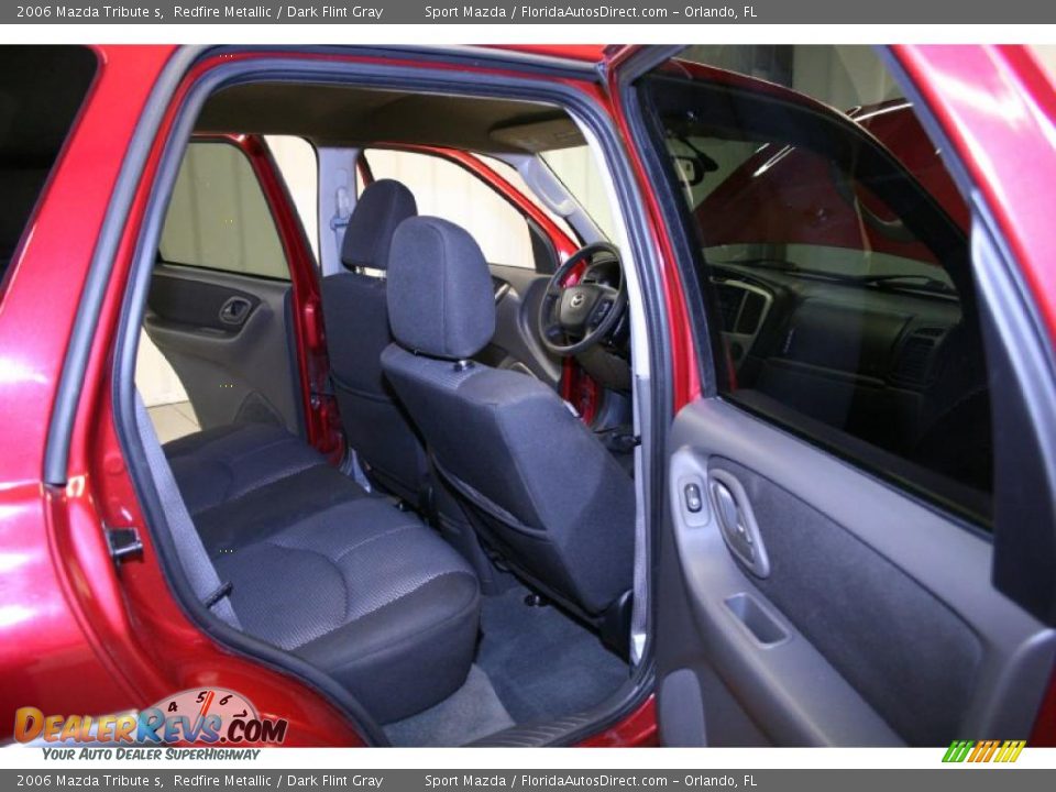 2006 Mazda Tribute s Redfire Metallic / Dark Flint Gray Photo #10