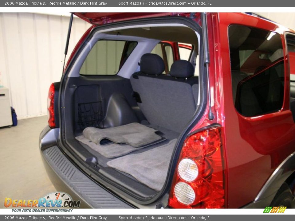 2006 Mazda Tribute s Redfire Metallic / Dark Flint Gray Photo #11