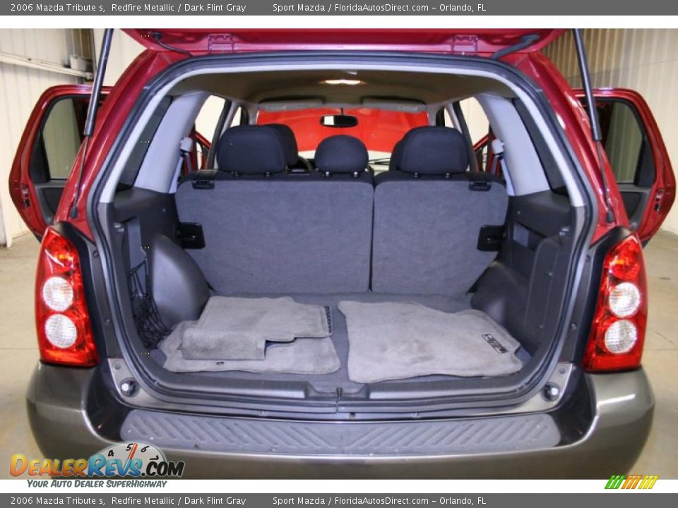 2006 Mazda Tribute s Redfire Metallic / Dark Flint Gray Photo #12