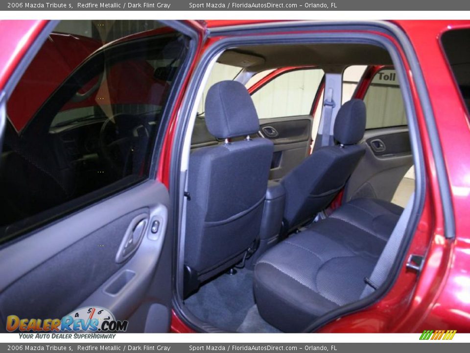 2006 Mazda Tribute s Redfire Metallic / Dark Flint Gray Photo #13