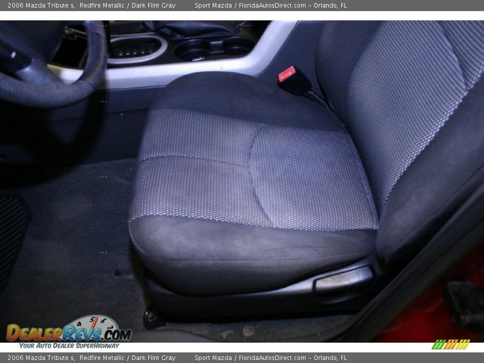 2006 Mazda Tribute s Redfire Metallic / Dark Flint Gray Photo #16