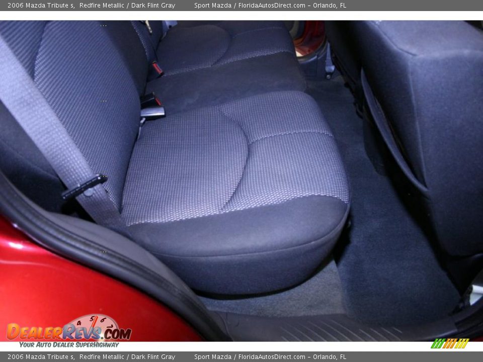 2006 Mazda Tribute s Redfire Metallic / Dark Flint Gray Photo #18