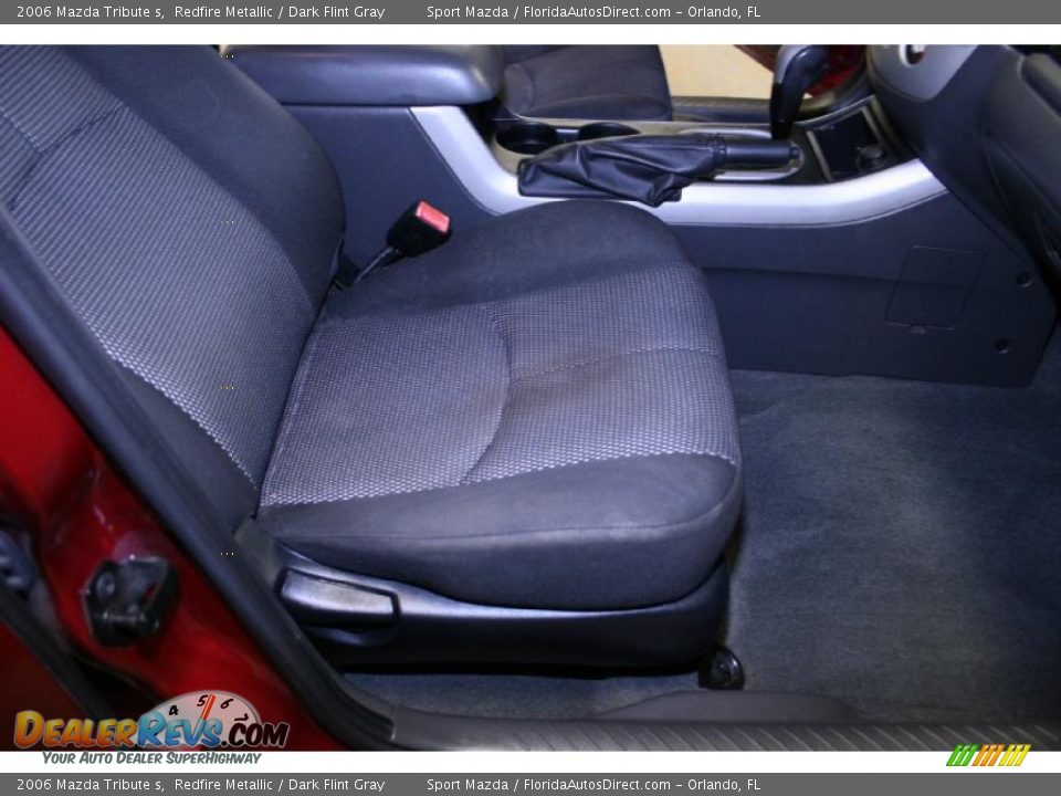 2006 Mazda Tribute s Redfire Metallic / Dark Flint Gray Photo #19