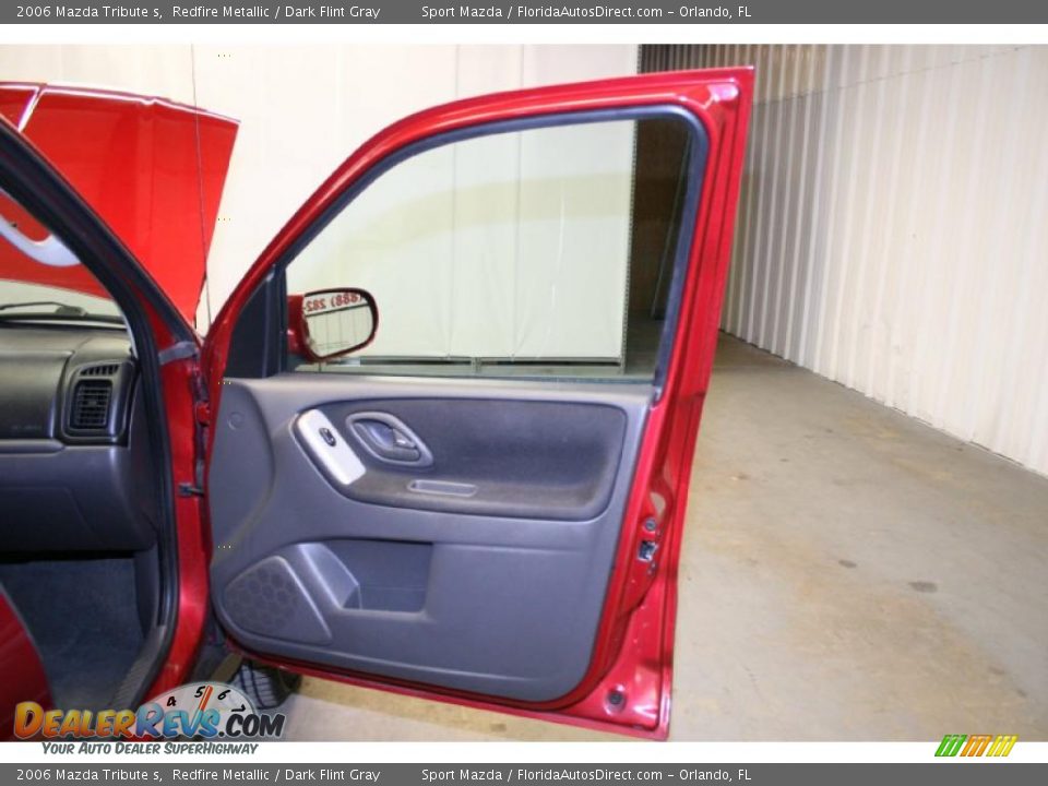 2006 Mazda Tribute s Redfire Metallic / Dark Flint Gray Photo #20
