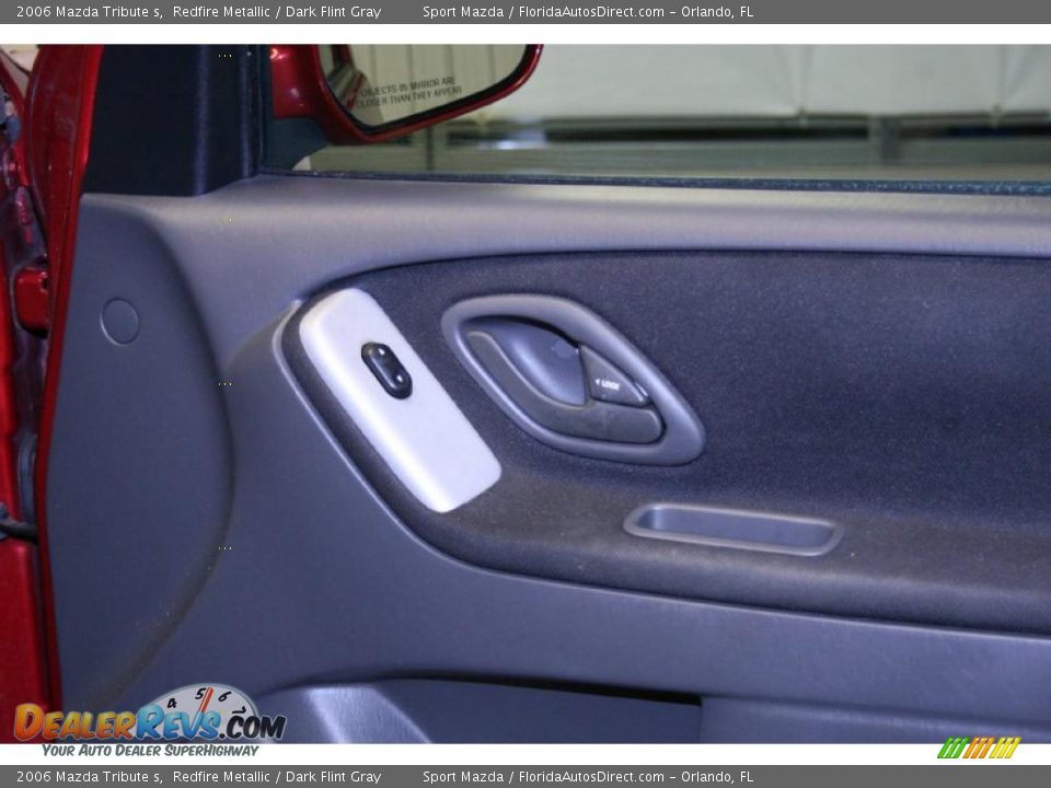 2006 Mazda Tribute s Redfire Metallic / Dark Flint Gray Photo #21