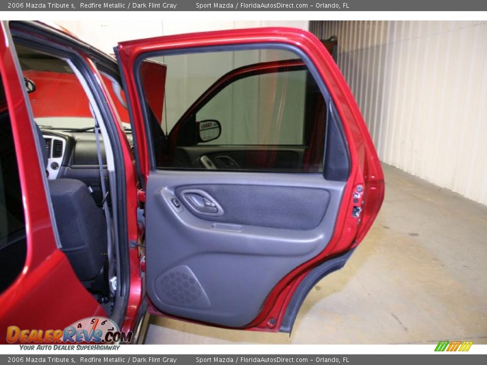 2006 Mazda Tribute s Redfire Metallic / Dark Flint Gray Photo #22