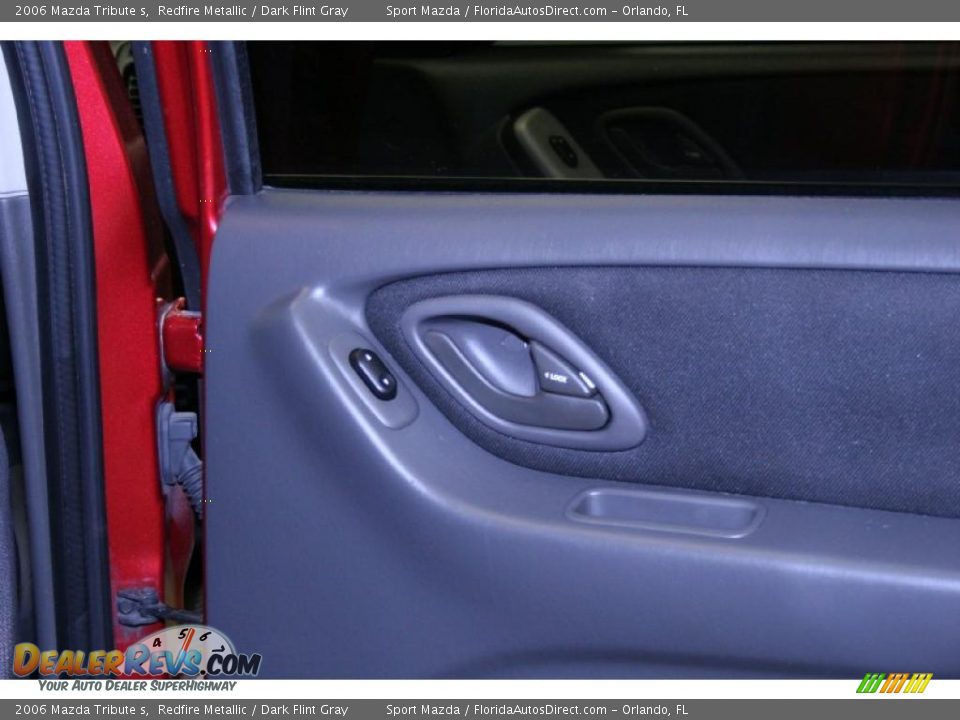 2006 Mazda Tribute s Redfire Metallic / Dark Flint Gray Photo #23