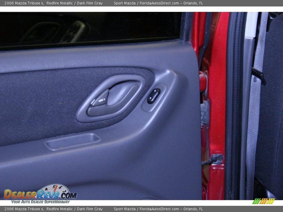 2006 Mazda Tribute s Redfire Metallic / Dark Flint Gray Photo #25