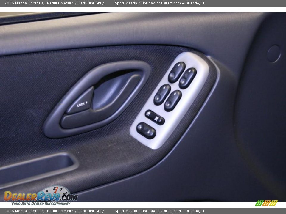 2006 Mazda Tribute s Redfire Metallic / Dark Flint Gray Photo #27