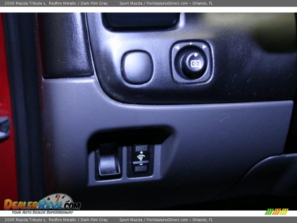 2006 Mazda Tribute s Redfire Metallic / Dark Flint Gray Photo #35
