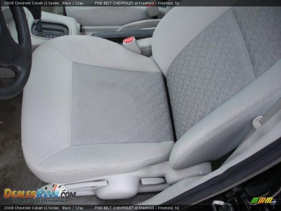 2008 Chevrolet Cobalt LS Sedan Black / Gray Photo #11