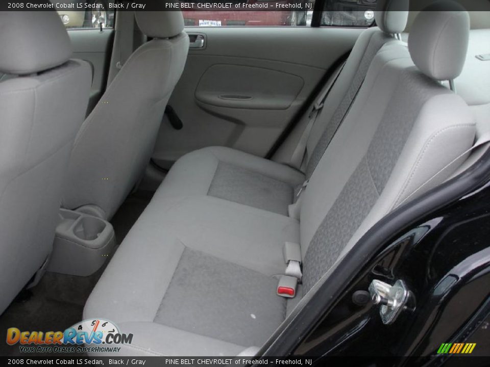 2008 Chevrolet Cobalt LS Sedan Black / Gray Photo #13