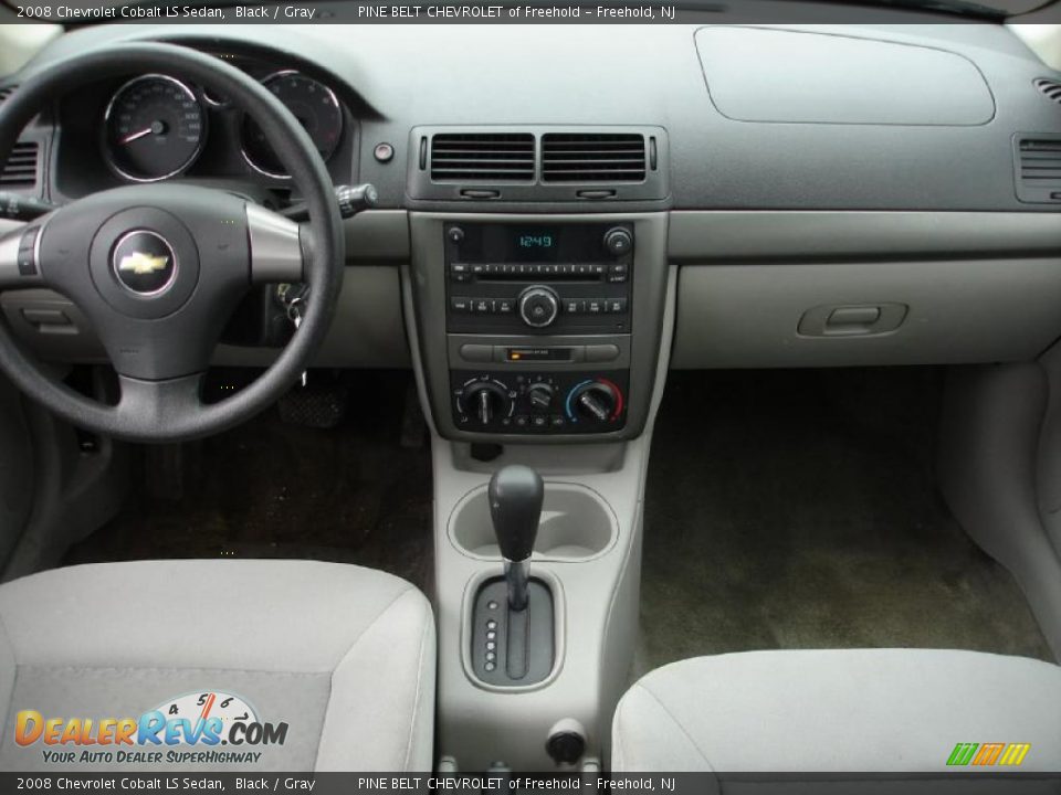2008 Chevrolet Cobalt LS Sedan Black / Gray Photo #14