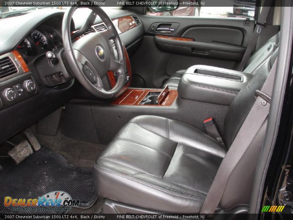 2007 Chevrolet Suburban 1500 LTZ 4x4 Black / Ebony Photo #11