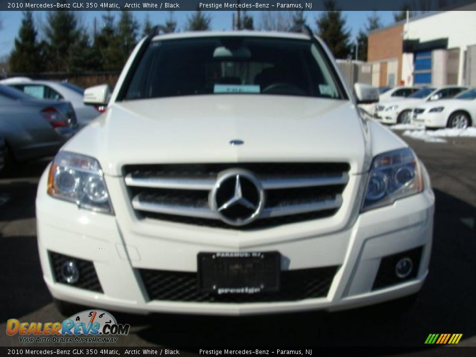 2010 Mercedes-Benz GLK 350 4Matic Arctic White / Black Photo #2
