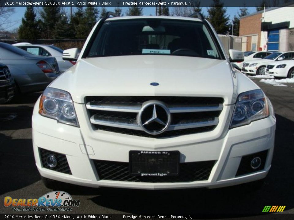 2010 Mercedes-Benz GLK 350 4Matic Arctic White / Black Photo #3