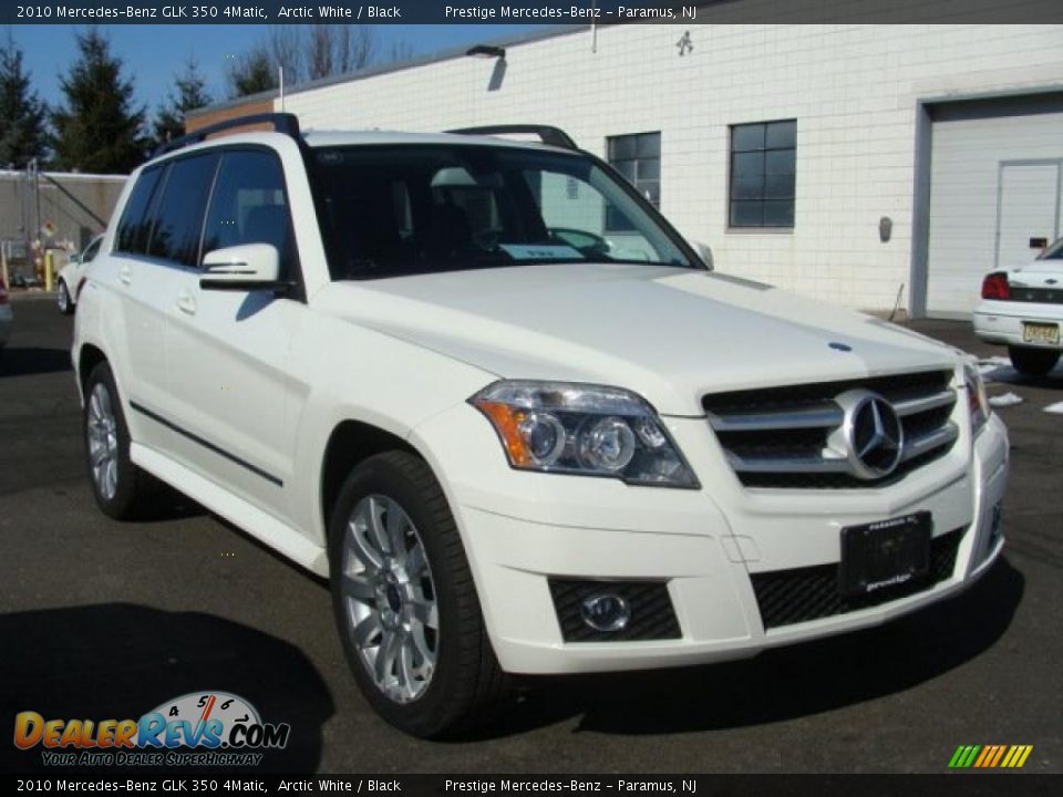 2010 Mercedes-Benz GLK 350 4Matic Arctic White / Black Photo #4