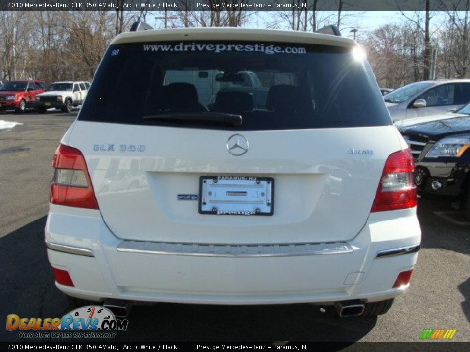 2010 Mercedes-Benz GLK 350 4Matic Arctic White / Black Photo #6