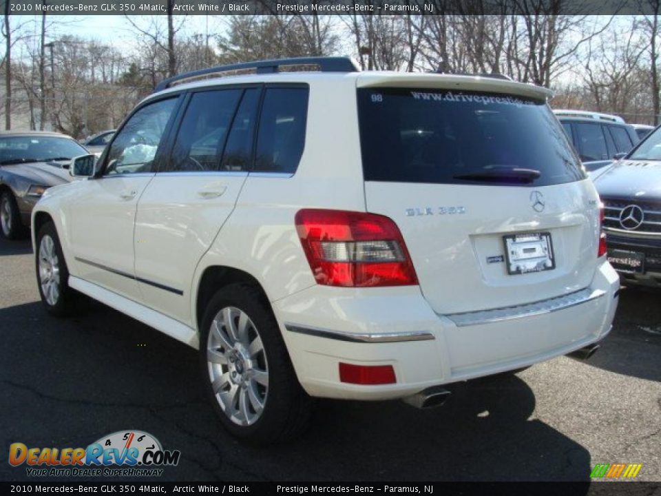 2010 Mercedes-Benz GLK 350 4Matic Arctic White / Black Photo #7