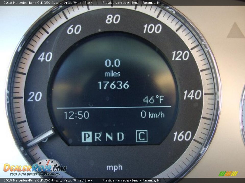 2010 Mercedes-Benz GLK 350 4Matic Arctic White / Black Photo #12
