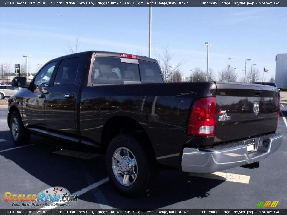 2010 Dodge Ram 2500 Big Horn Edition Crew Cab Rugged Brown Pearl / Light Pebble Beige/Bark Brown Photo #2