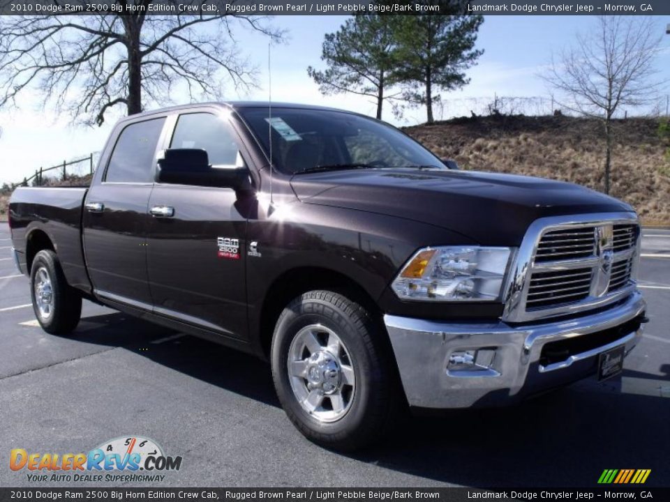 2010 Dodge Ram 2500 Big Horn Edition Crew Cab Rugged Brown Pearl 