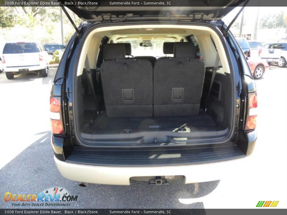 2008 Ford Explorer Eddie Bauer Black / Black/Stone Photo #15