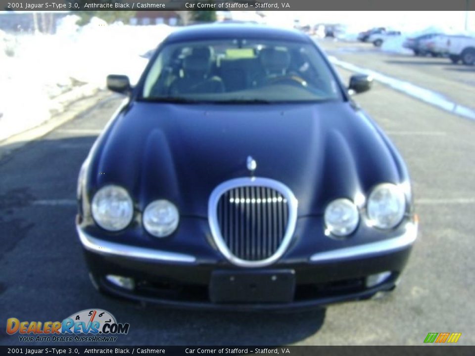 2001 Jaguar S-Type 3.0 Anthracite Black / Cashmere Photo #1
